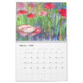 Im Laufe des Jahres Aquarellbilder Kalender (Feb 2026)