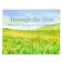 Im Laufe des Jahres Aquarellbilder Kalender