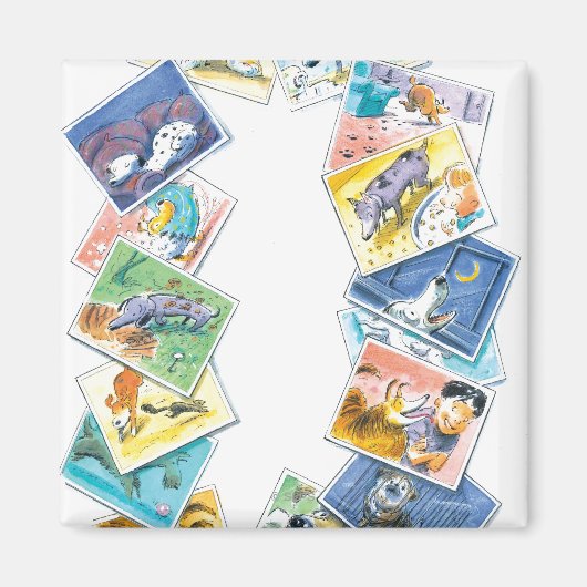 Im Leben eines Hundes Magnet (Vorne)