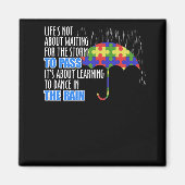 Im Leben geht es nicht darum, den Sturm Warten, um Magnet (Vorne)