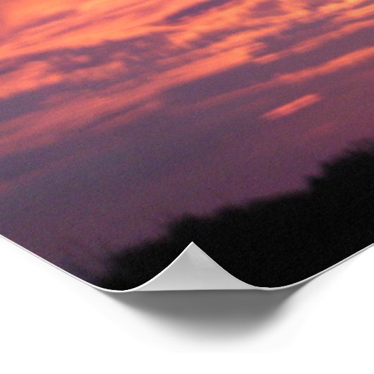 Im Leben geht es nicht darum, für den Sturm warten Poster (Ecke)