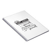 Im Leben geht es nicht darum, sich selbst zu finde Notizblock (Rechte Seite)