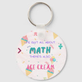 Im Leben geht es nicht nur um Mathematik, sondern Schlüsselanhänger (Vorderseite)