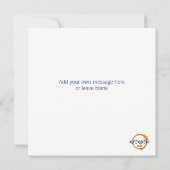 "Im Leben geht es nicht" Zitat Karte (Rückseite)