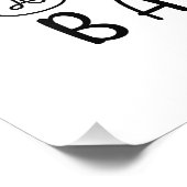 Im Leben geht es um die Balance motivierend Inspir Fotodruck (Ecke)