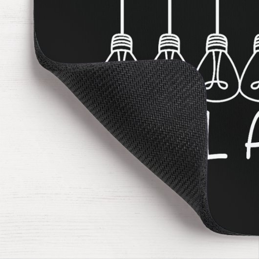 Im Leben geht es um die Balance motivierend Inspir Mousepad (Ecke)