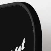 Im Leben geht es um die Balance motivierend Inspir Pickleball Schläger (Linke Seite)