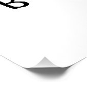 Im Leben geht es um die Balance motivierend Inspir Poster (Ecke)