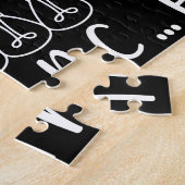 Im Leben geht es um die Balance motivierend Inspir Puzzle (Seite)