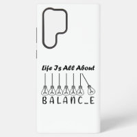 Im Leben geht es um die Balance motivierend Inspir