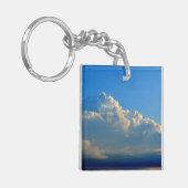 Im Leben geht es um die Reise Schlüsselanhänger (Vorderseite links)