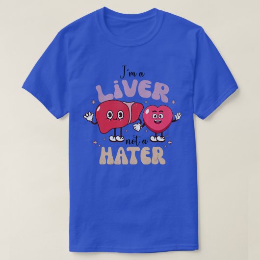 Im Leben kein Hater Funny Nurse Happy Valentine T-Shirt (Design vorne)