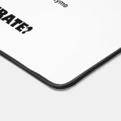 Im Leben sind Sie Enzym oder Substrat? Angesaugt Schreibtischunterlage (Ecke)