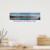 Im Leben und darüber Poster (Küche)