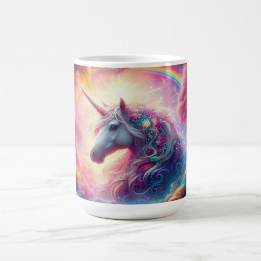 Im lebendigen Fantasy-Wald vereint Kaffeetasse (Mittel)