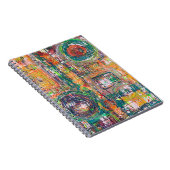 Im Leder-Notebook Notizblock (Rechte Seite)
