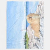 Im Leuchtturm Fleecedecke (Vorderseite)