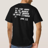 im Licht 2 bleibe T-Shirt (Rückseite)