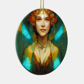 Im Licht der Jugendstil-Fantasie Keramik Ornament (Rechts)