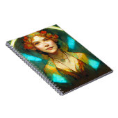 Im Licht der Jugendstil-Fantasie Notizblock (Rechte Seite)