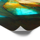 Im Licht der Jugendstil-Fantasie Poster (Ecke)