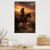 Im Licht | Pferdekunst | Poster (Küche)