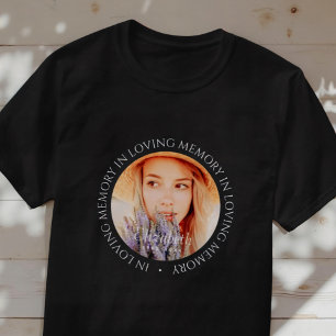 Im lieben Gedächtnis einfach modernes, benutzerdef T-Shirt
