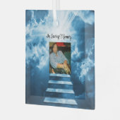 Im liebenden Gedächtnis Ornament Aus Glas (Vorderseite links)