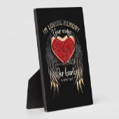 Im liebenden Gedächtnis waren Ihre Wünsche bereit Fotoplatte (Seite)