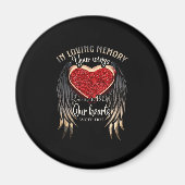 Im liebenden Gedächtnis waren Ihre Wünsche bereit Magnet (Vorne)