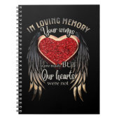 Im liebenden Gedächtnis waren Ihre Wünsche bereit Notizblock (Vorderseite)