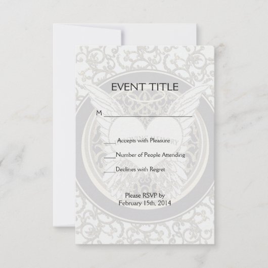 Im liebenden Speicher Einladung (Vorderseite)