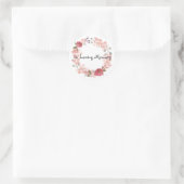 Im Liebesgedächtnis Runder Aufkleber (Tasche)