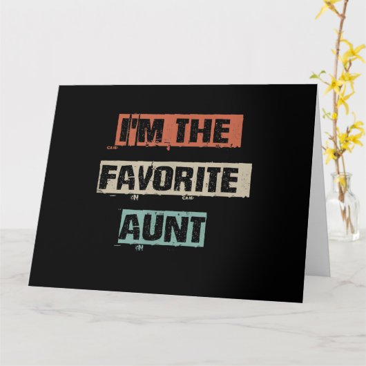 Im Lieblingstitel Karte (Gelbe Blume)