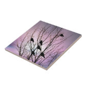 Im lila Nachthimmel Fliese (Seite)