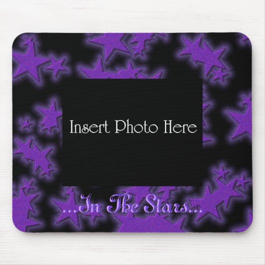 Im Lila Sternbild-Mousepad Mousepad (Vorne)