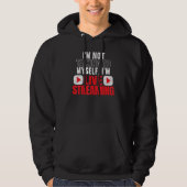Im Livestreaming Online Streaming Channel S Hoodie (Vorderseite)