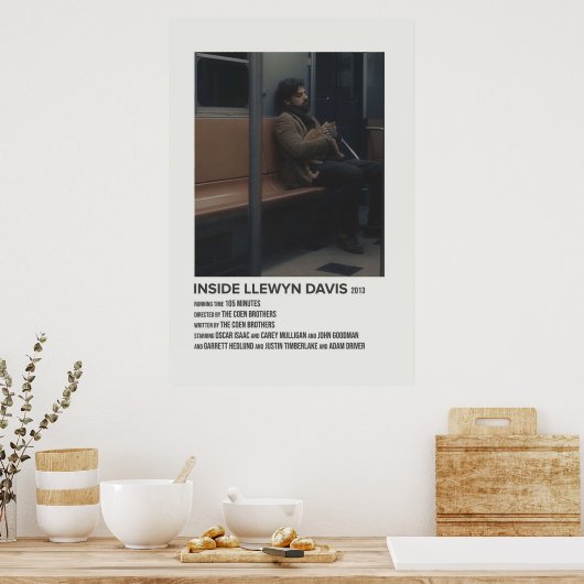 im Llewyn davis 2013 Poster (Küche)