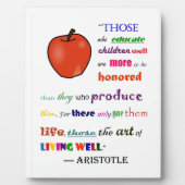 Im Lob der Lehrer Fotoplatte (Vorderseite)