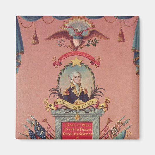 Im Lob für George Washington Magnet (Vorne)
