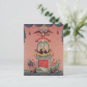 Im Lob für George Washington Postkarte (Stehend Vorderseite)