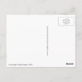 Im Loge Mary Cassatt Postkarte (Rückseite)