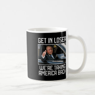 Im Loser gehen wir zurück nach Amerika 2024. Kaffeetasse