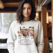 Im Love Memory Tribute Foto Sweatshirt