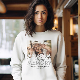 Im Love Memory Tribute Foto Sweatshirt