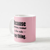 Im Luft Kugelstoßendiscus-Speer-Hammer-Geschenk Kaffeetasse (Vorderseite Links)