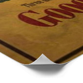 im lustigen Wie Poster (Ecke)