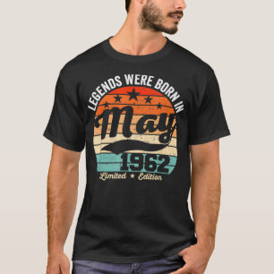 Im Mai 1966 waren Vintagen 60. Geburtstagslegenden T-Shirt