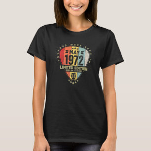 Im Mai 1972 wurden Plektrum Legends Geboren T-Shirt