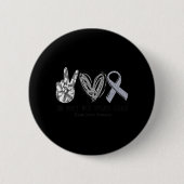 Im Mai tragen wir den Monat des Gray Brain Cancer Button (Vorderseite)